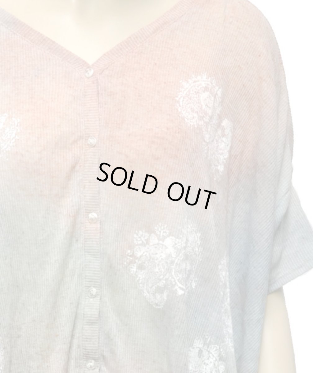 画像2: NETTAIYAレディース・サマーニット・半袖トップス (2)