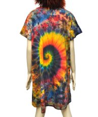 画像2: GRATEFUL TIE-DYE FACTORY レディース・チュニックワンピース (2)