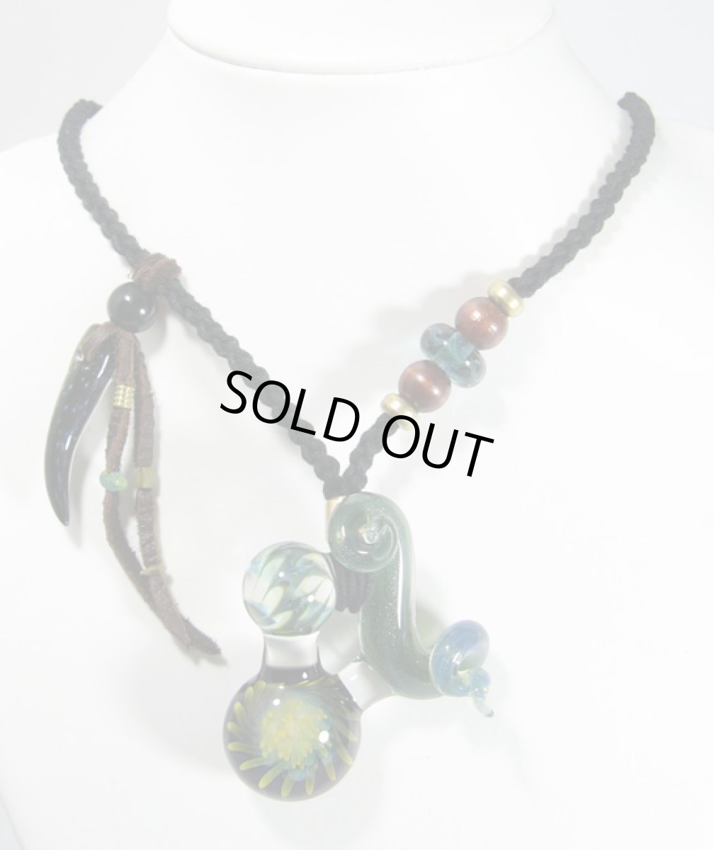 画像3: DRAGON PIPE ガラスヘッド・ペンダント (3)