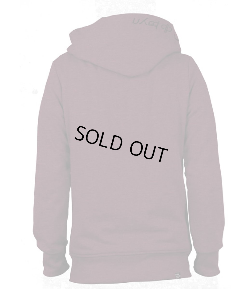 画像2: PLAZMAメンズ・パーカー「Lovely Reaper / ボルドー」 (2)