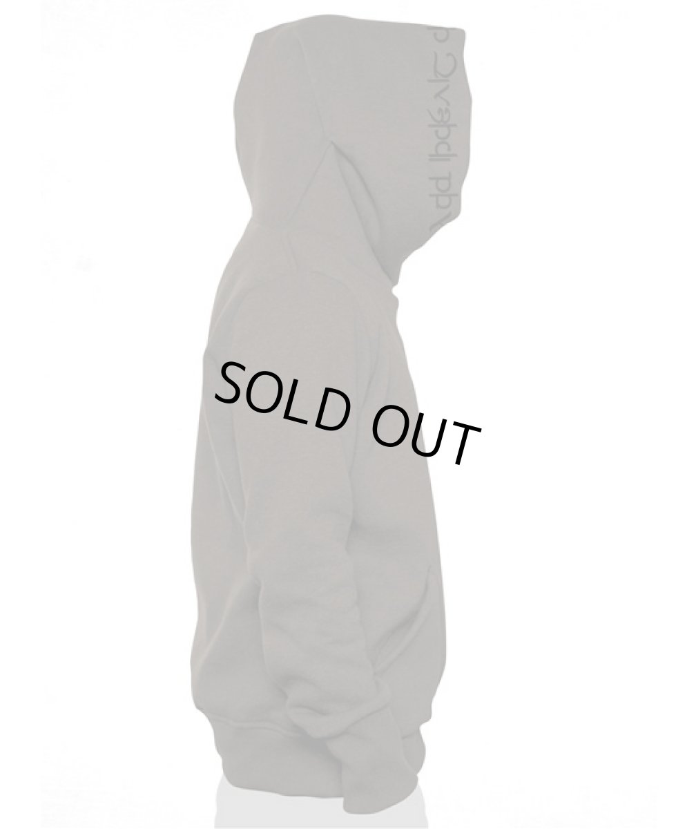 画像3: PLAZMAメンズ・パーカー「Lovely Reaper / ブラウンメランジ」 (3)