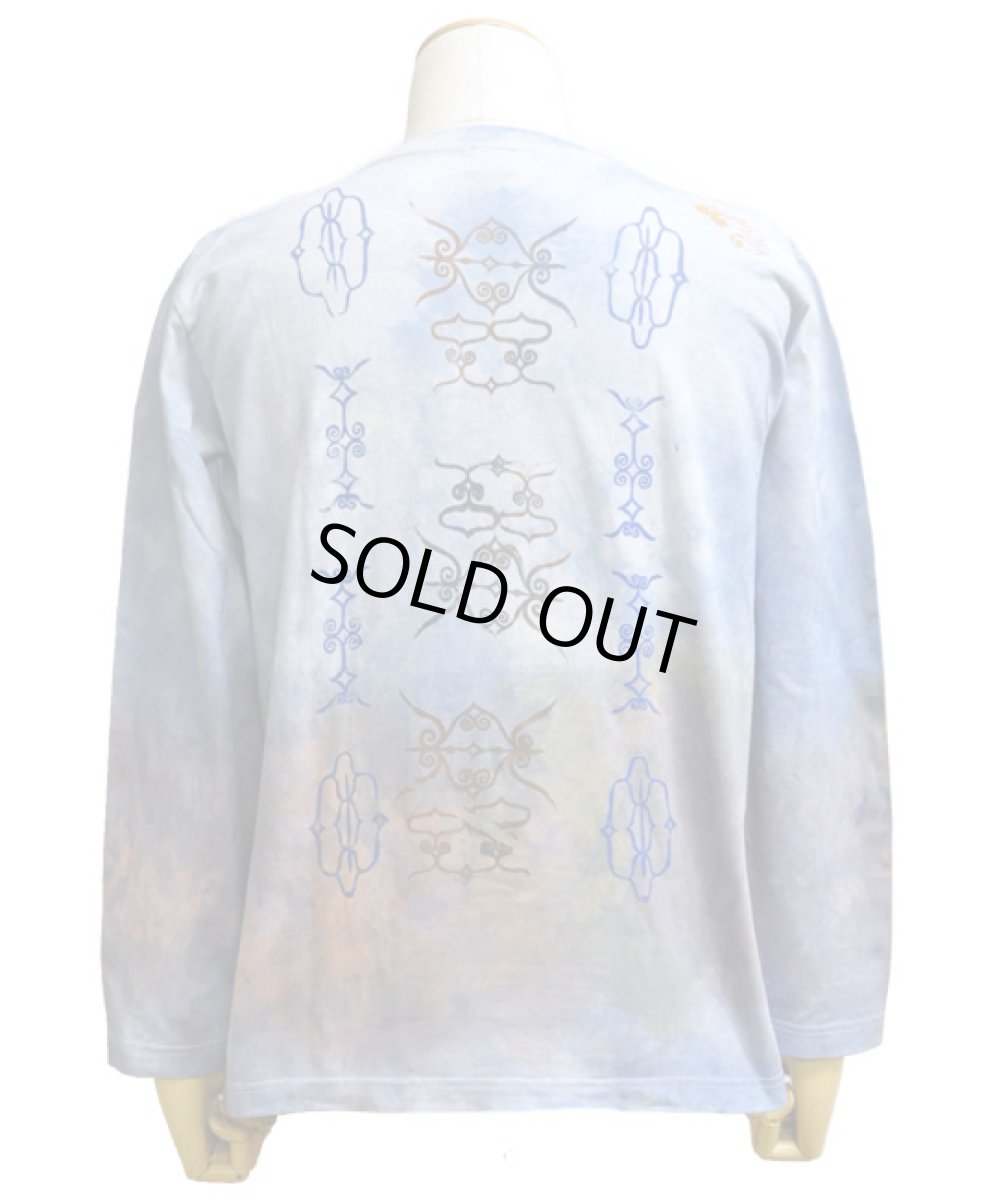 画像3: NETTAIYAメンズ・藍染め・長袖Tシャツ (3)