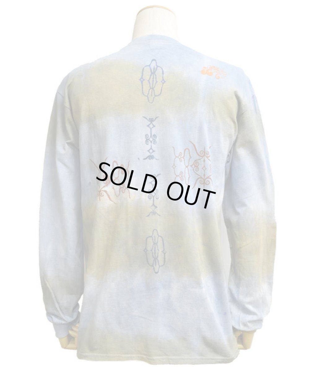 画像3: NETTAIYAメンズ・藍染め・長袖Tシャツ (3)