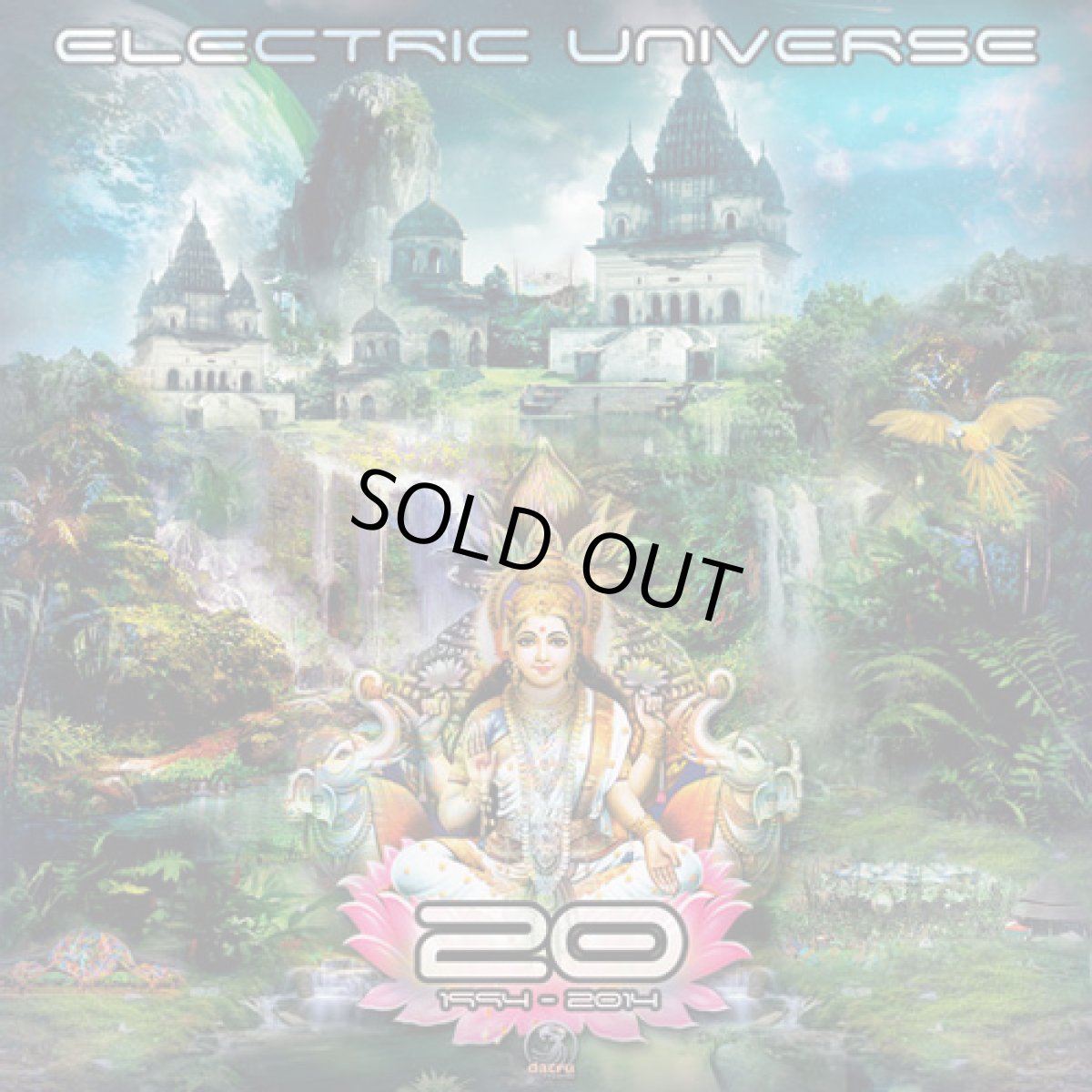 画像1: CD「ELECTRIC UNIVERSE / 20」2枚組【サイケデリックトランス】 (1)