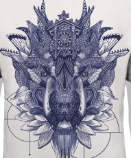 画像2: PLAZMA メンズTシャツ「Featherface / ダーティー」 (2)