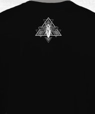 画像4: PLAZMA メンズTシャツ「Queen B / ブラック」 (4)