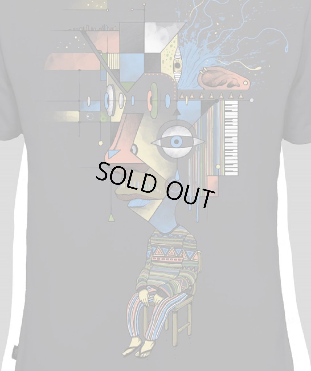 画像2: PLAZMA メンズTシャツ「Sit Up / ダークグレー」 (2)