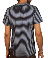 画像3: PLAZMA メンズTシャツ「Stripes & Stripes / メランジ」 (3)