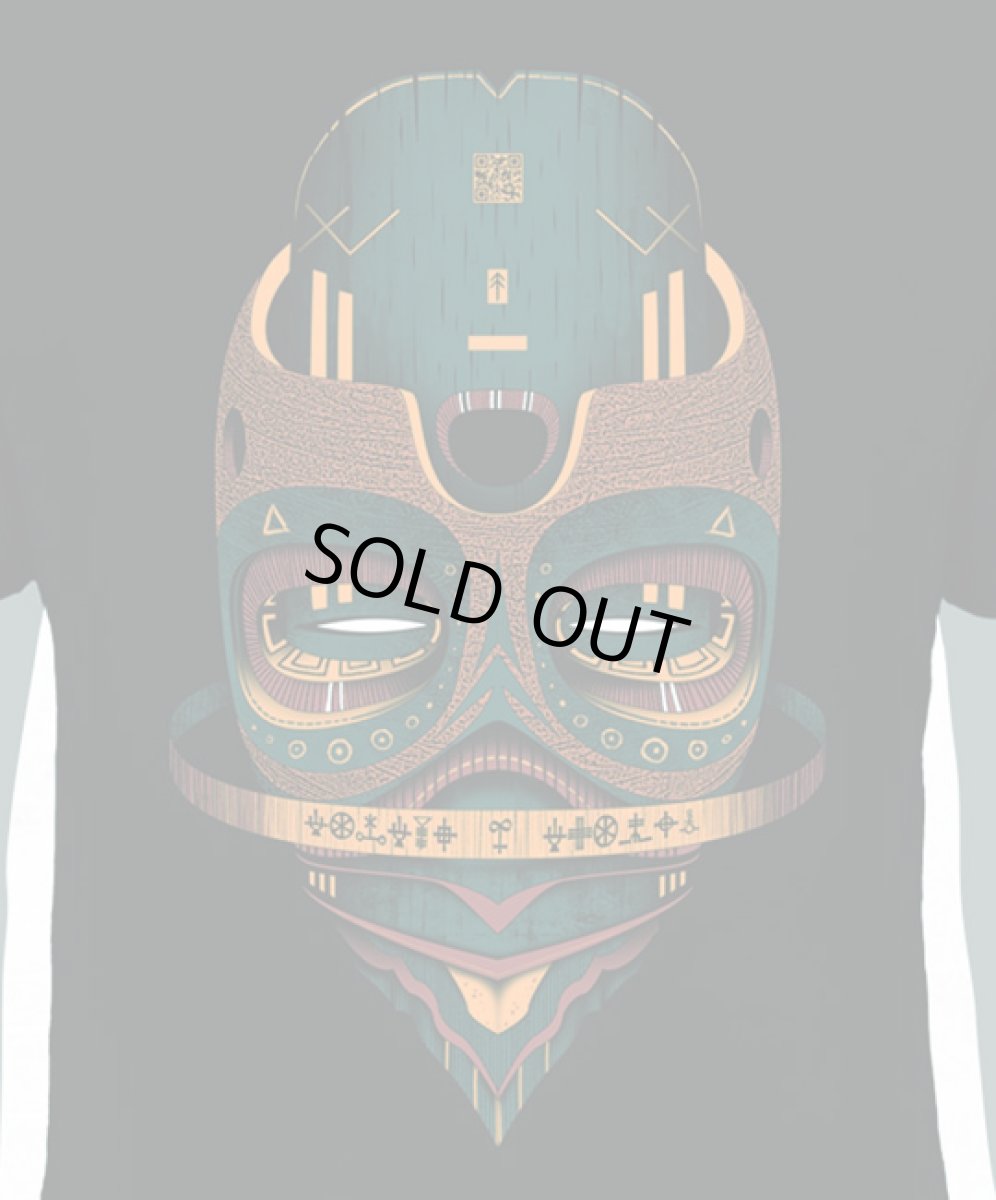 画像2: PLAZMA メンズTシャツ「Maskod / ブラック」 (2)