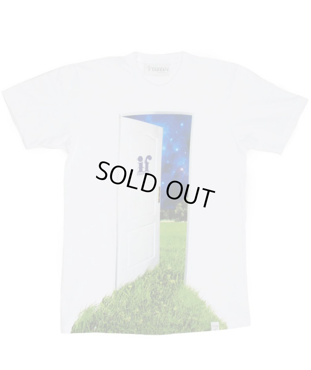 画像3: IMAGINARY FOUNDATIONメンズ半袖Tシャツ「Doorway／ホワイト」 (3)