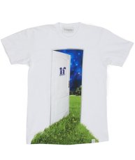 画像3: IMAGINARY FOUNDATIONメンズ半袖Tシャツ「Doorway／ホワイト」 (3)