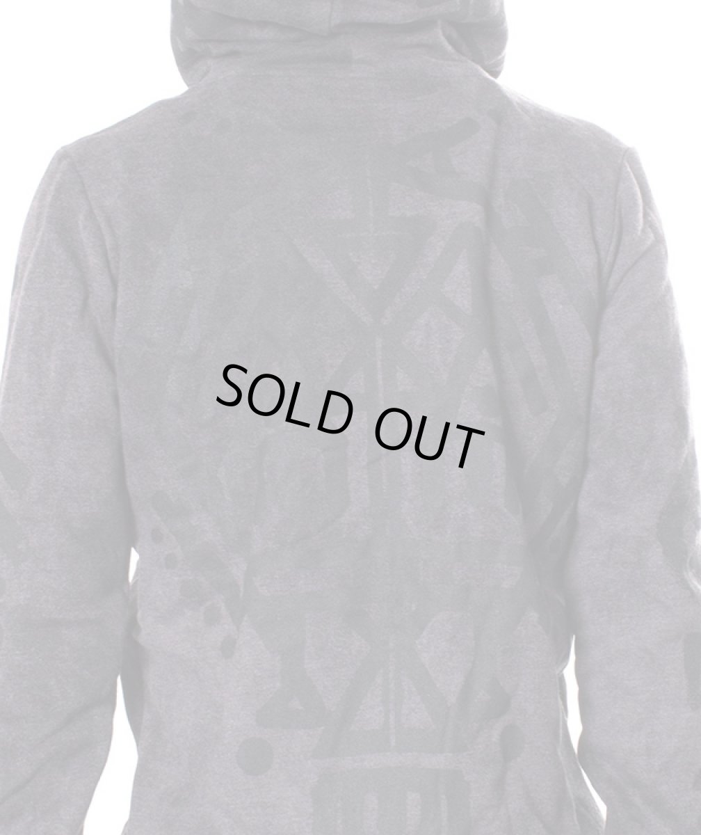 画像5: PLAZMA メンズ・ジップアップ・パーカー「Paleo / ブラックハイドロン」 (5)