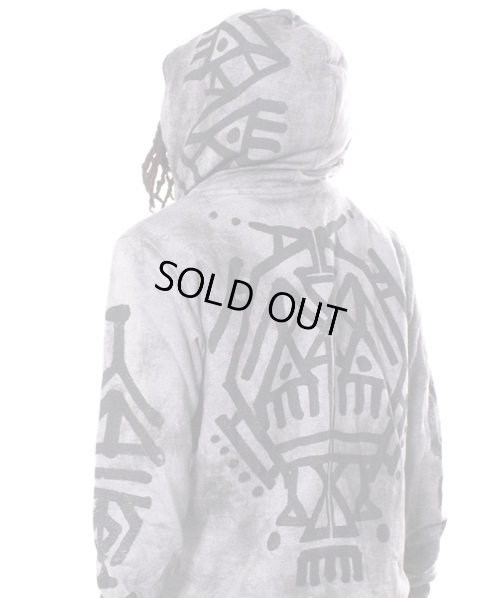 画像5: PLAZMA メンズ・ジップアップ・パーカー「Paleo / グレーハイドロン」 (5)