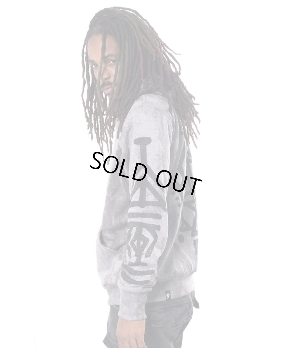 画像4: PLAZMA メンズ・ジップアップ・パーカー「Paleo / グレーハイドロン」 (4)