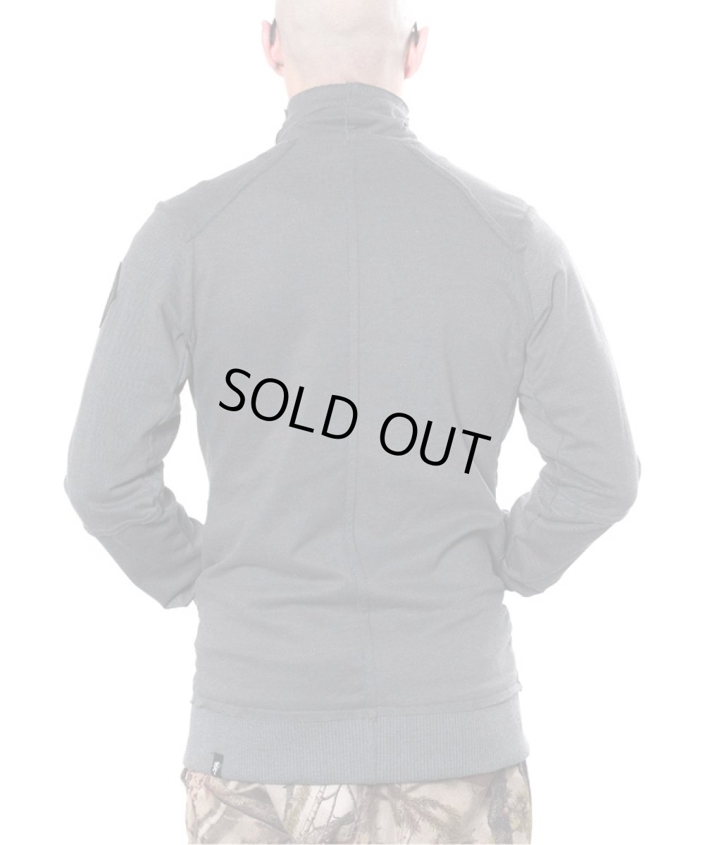 画像5: PLAZMA メンズ・ジップアップ・ジャケット「Akasi / ミッドグレー」 (5)