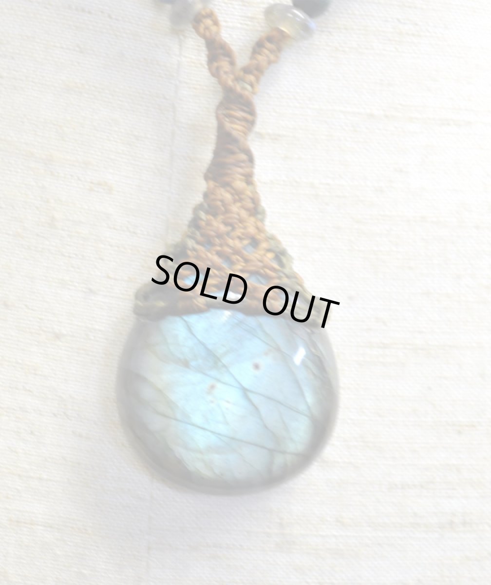 画像1: X-tribal「ラブラドライト・ネックレス」 (1)