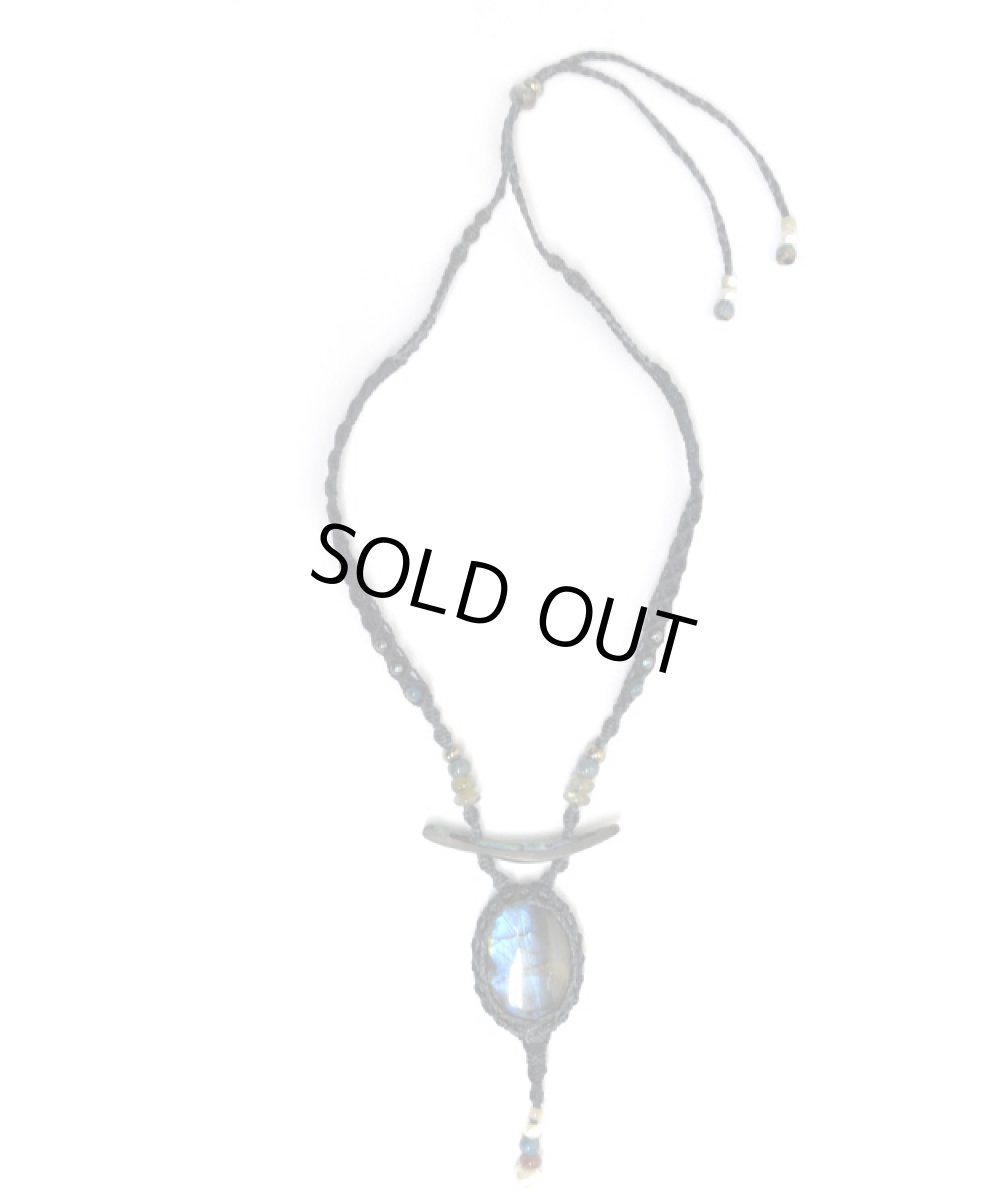 画像3: X-tribal「ラブラドライト・ウォーリアーダンス・ネックレス」 (3)