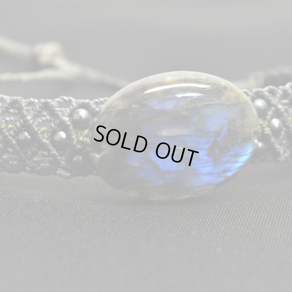 画像2: X-tribal「ラブラドライト・チョーカー」 (2)