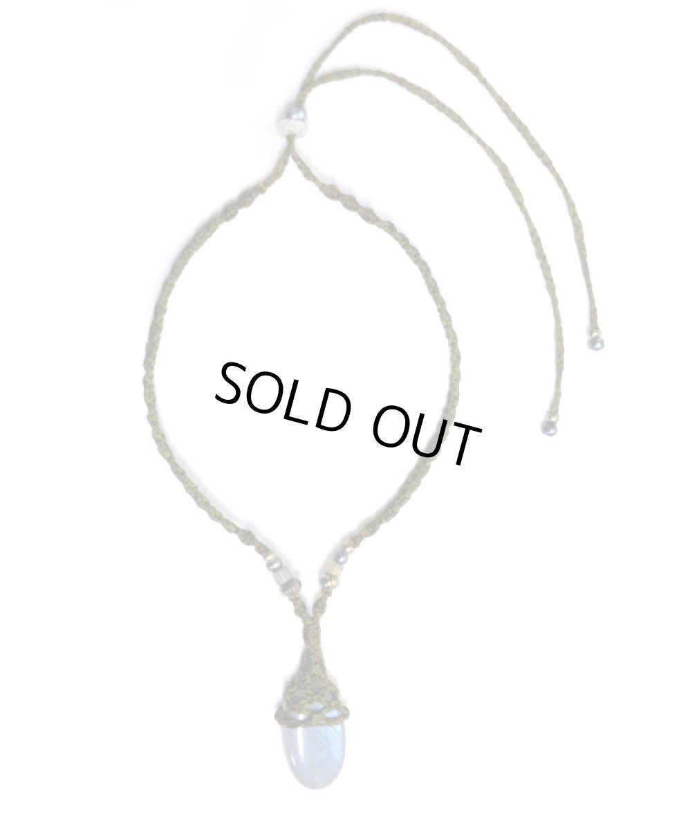 画像2: X-tribal「ラブラドライト・ネックレス」 (2)