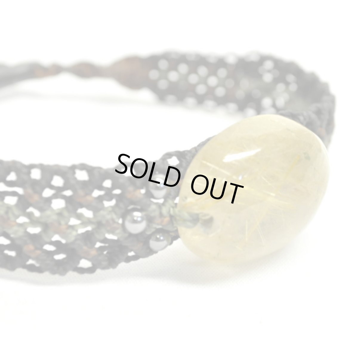 画像3: X-tribal「ルチレイテッドゴールデンクリスタル・チョーカー」 (3)