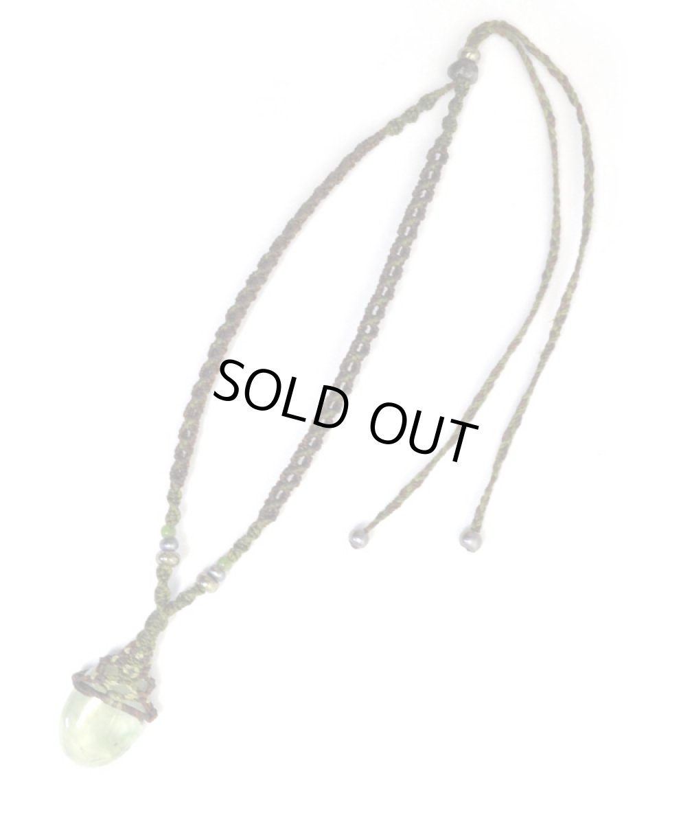 画像2: X-tribal「プレナイト・ネックレス」 (2)