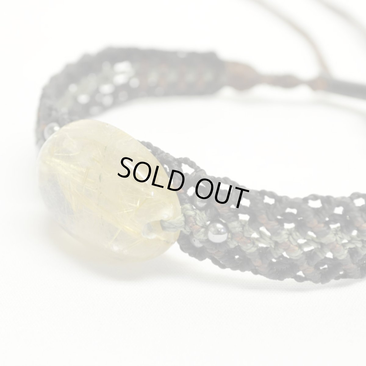 画像4: X-tribal「ルチレイテッドゴールデンクリスタル・チョーカー」 (4)