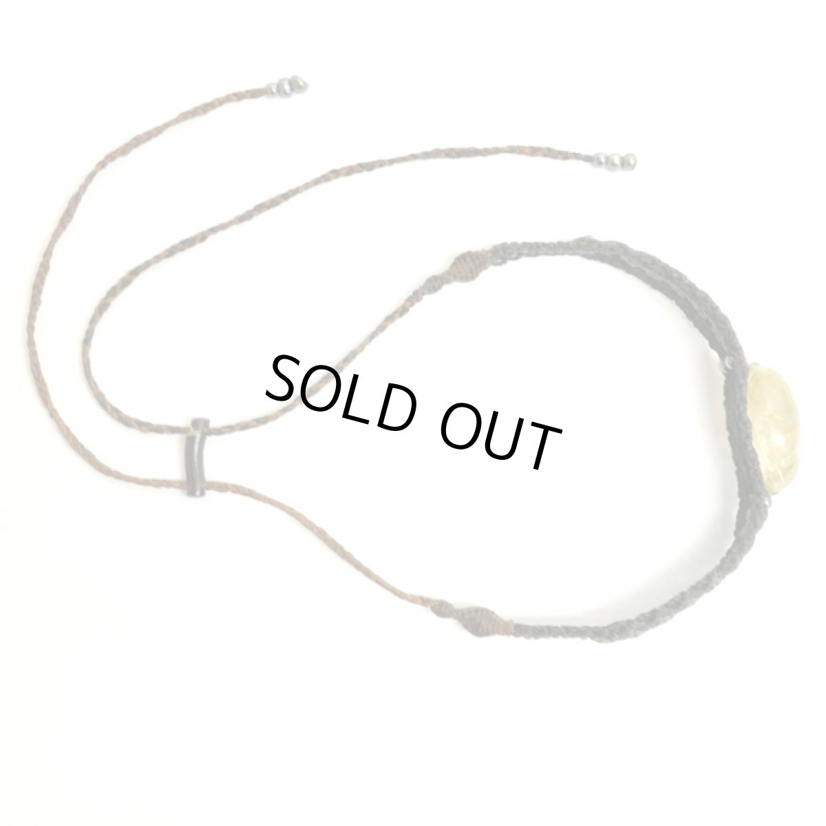 画像5: X-tribal「ルチレイテッドゴールデンクリスタル・チョーカー」 (5)