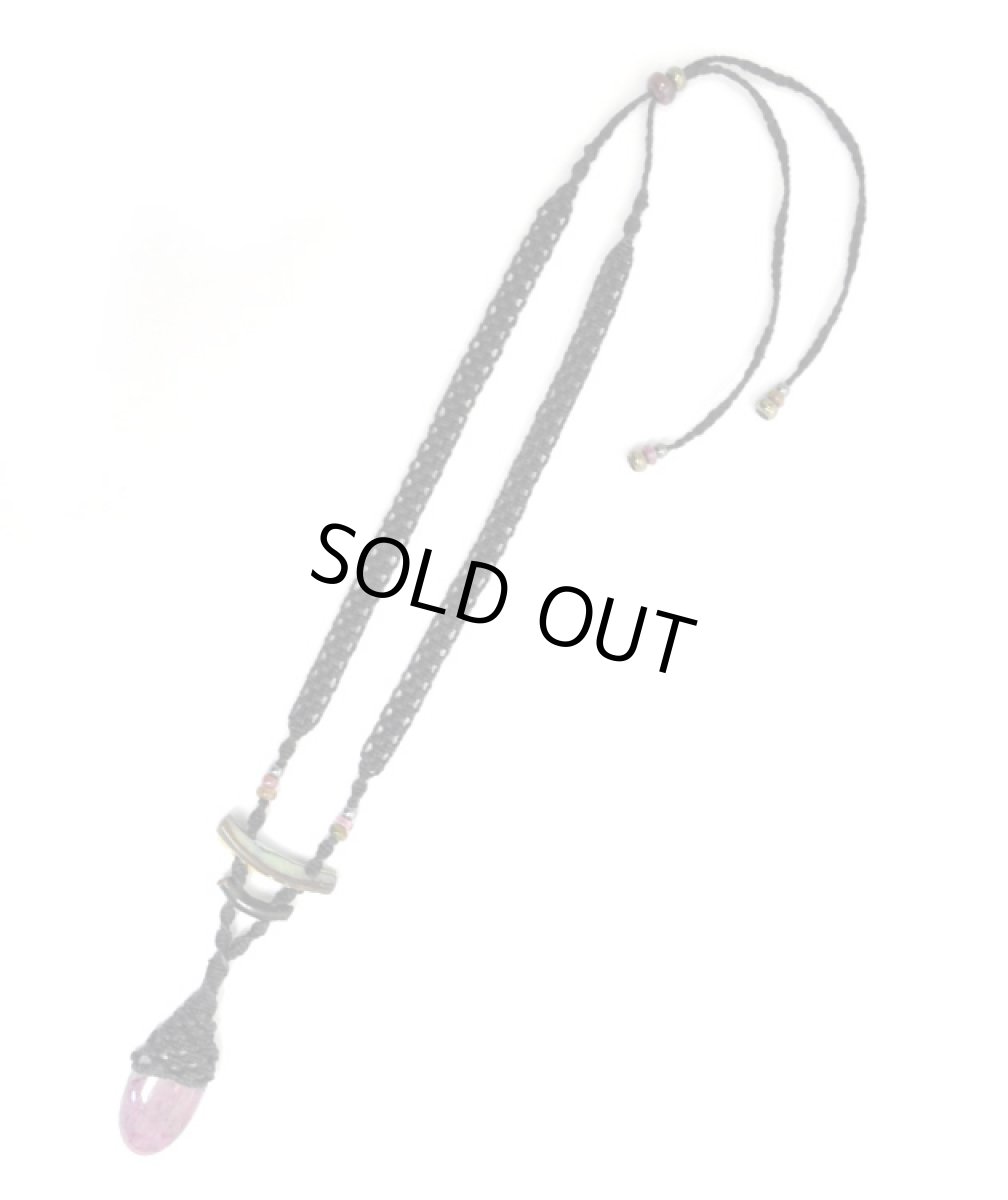 画像2: X-tribal「ルビー・ネックレス」 (2)