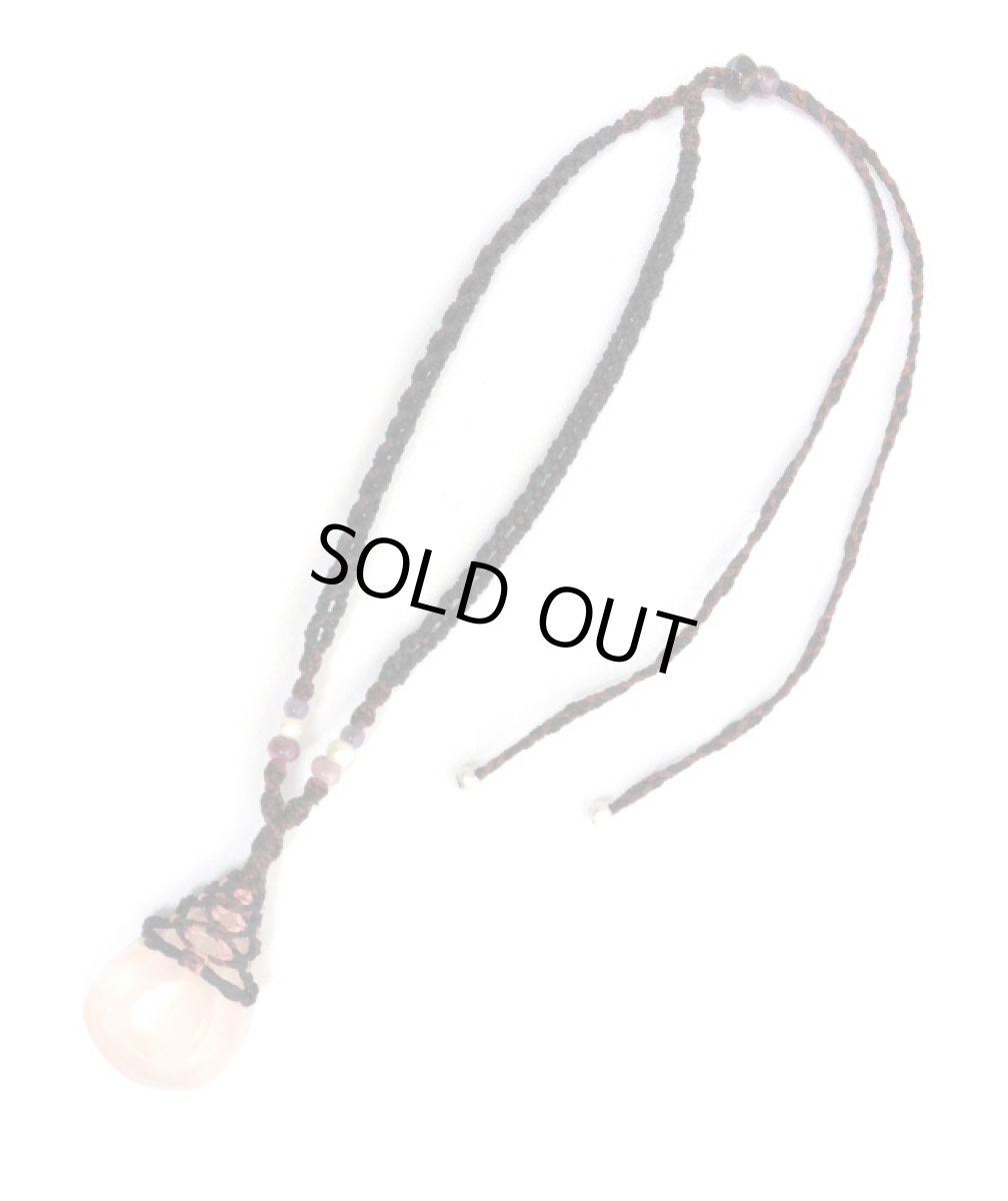 画像2: X-tribal「ローズクオーツ・ネックレス」 (2)