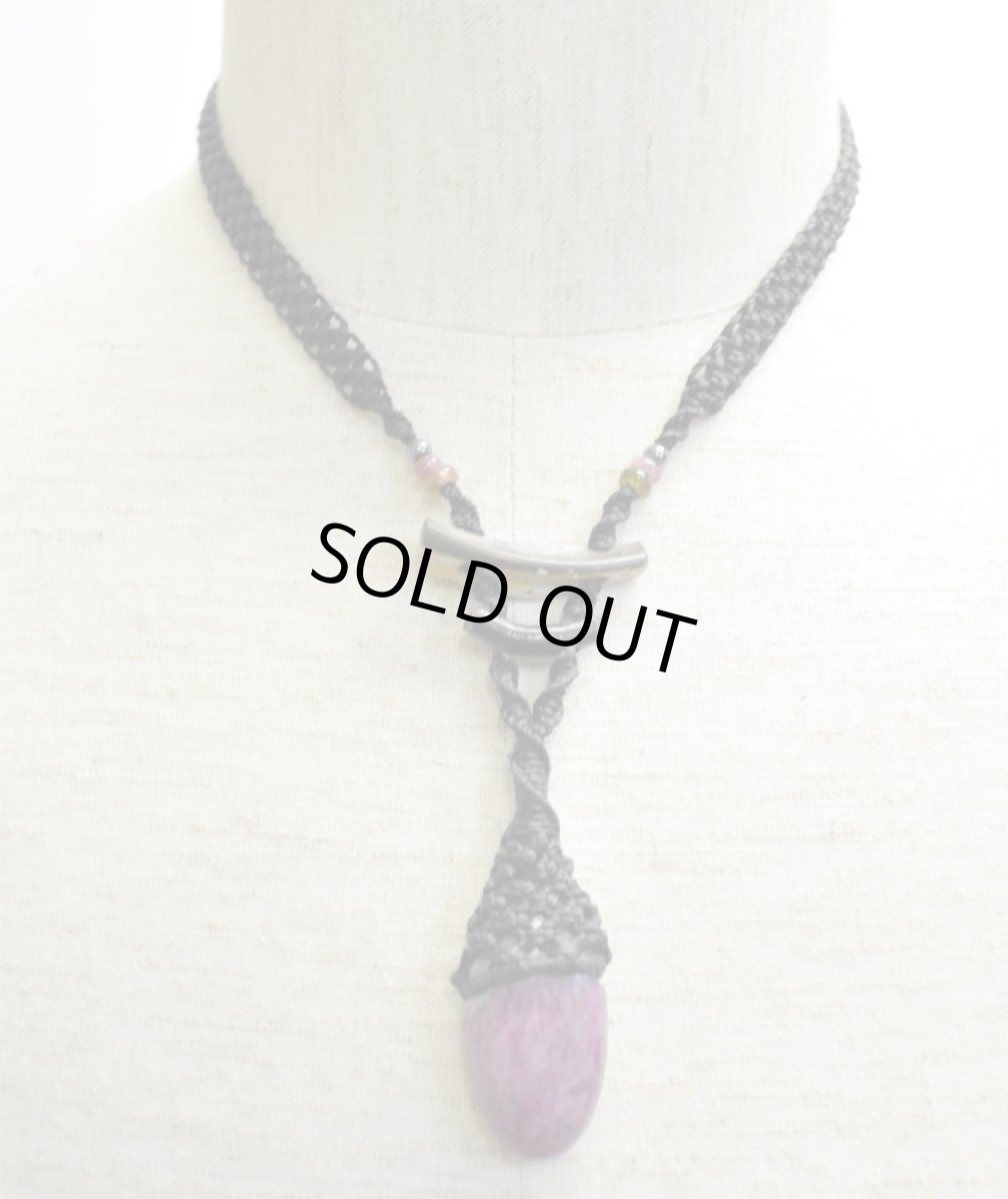 画像4: X-tribal「ルビー・ネックレス」 (4)