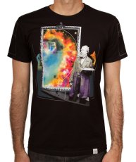 画像1: IMAGINARY FOUNDATION メンズ・Tシャツ「Golden Galaxy」 (1)