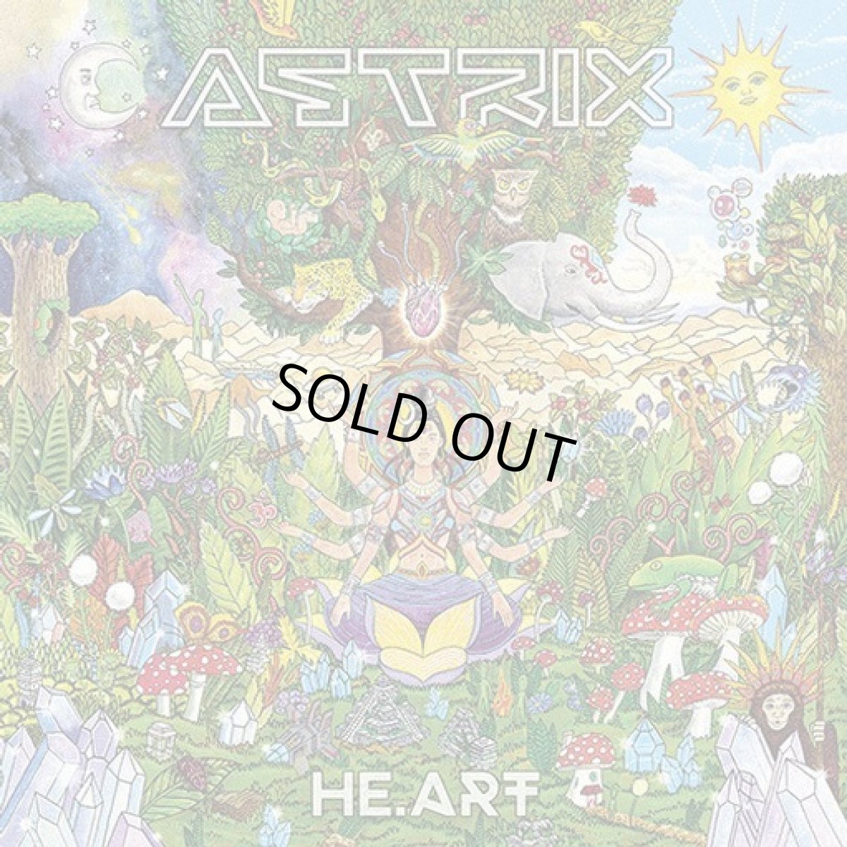 画像1: CD「ASTRIX / He.art」【フルオン&プログレ・PSYトランス】 (1)