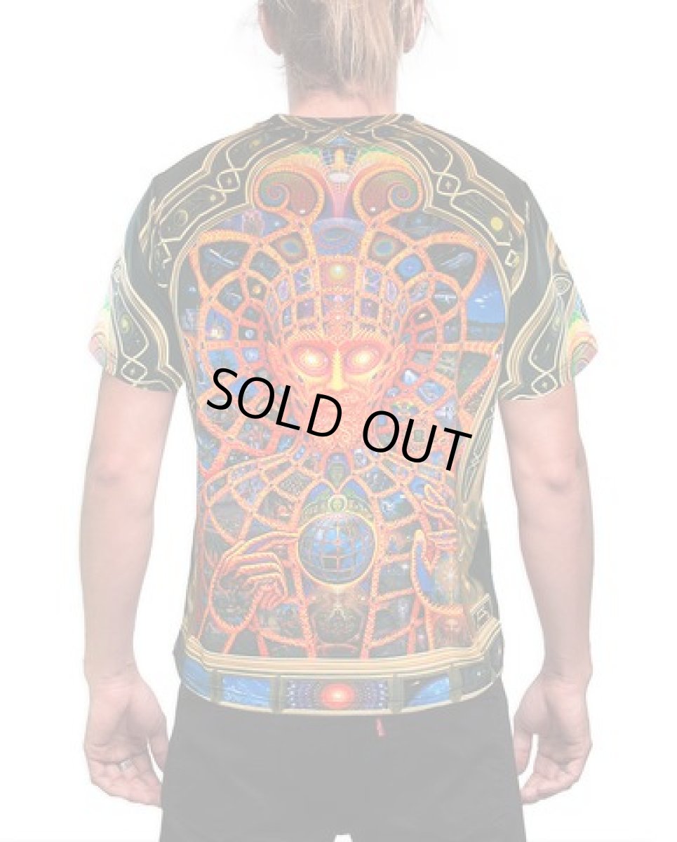 画像2: ALEX GREY メンズ・Tシャツ「COSMIC CHRIST」 (2)