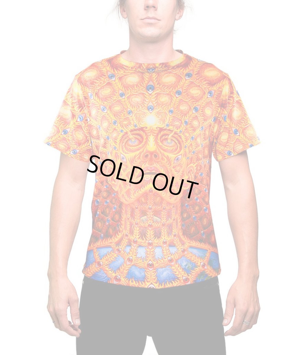 画像1: ALEX GREY メンズ・Tシャツ「OVERSOUL」 (1)