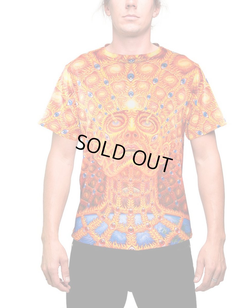 画像1: ALEX GREY メンズ・Tシャツ「OVERSOUL」 (1)