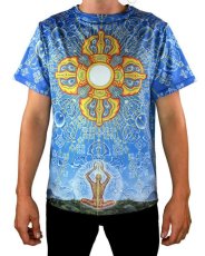 画像1: ALEX GREY メンズ・Tシャツ「NATURE OF MIND」 (1)