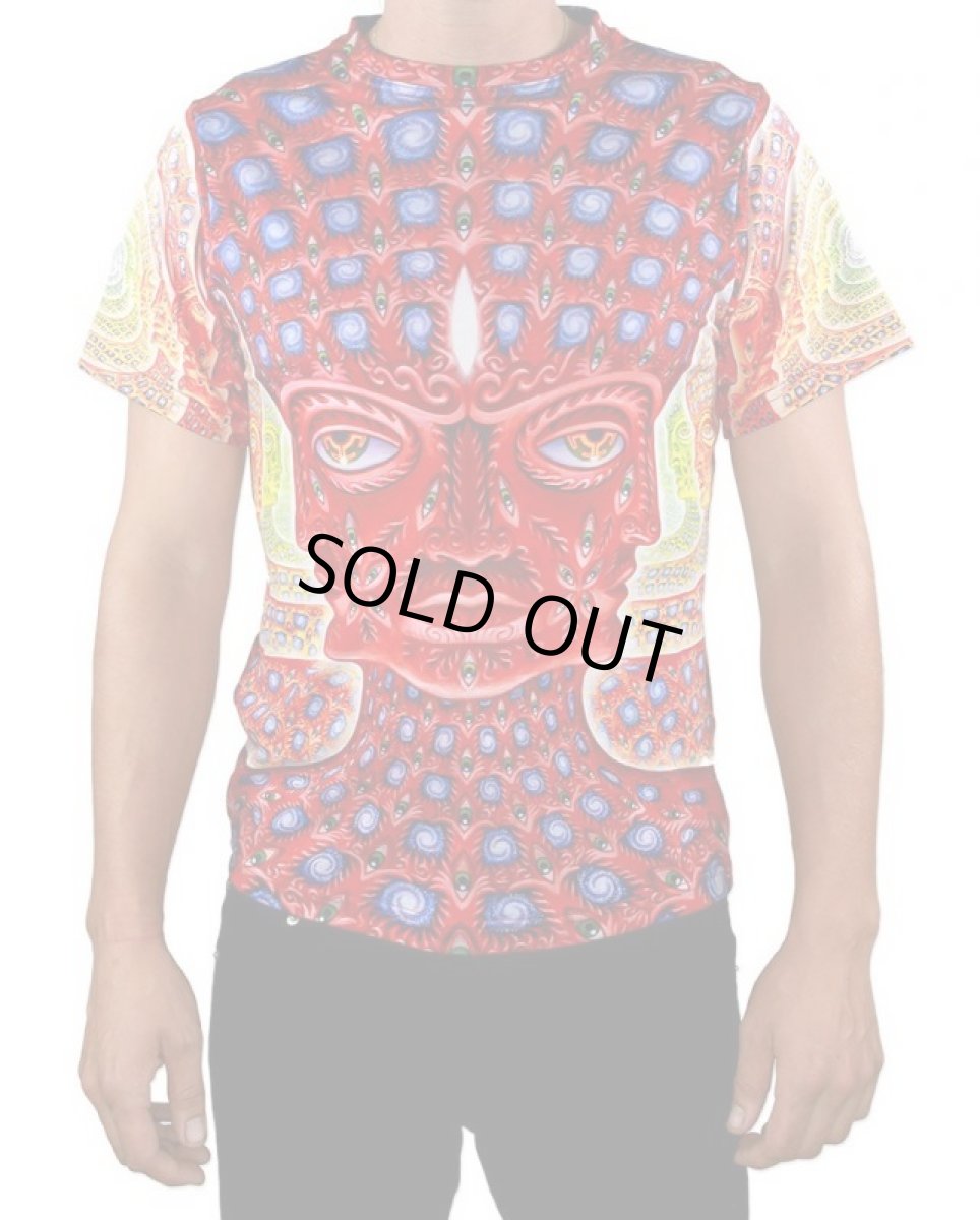 画像1: ALEX GREY メンズ・Tシャツ「GODSELF」 (1)