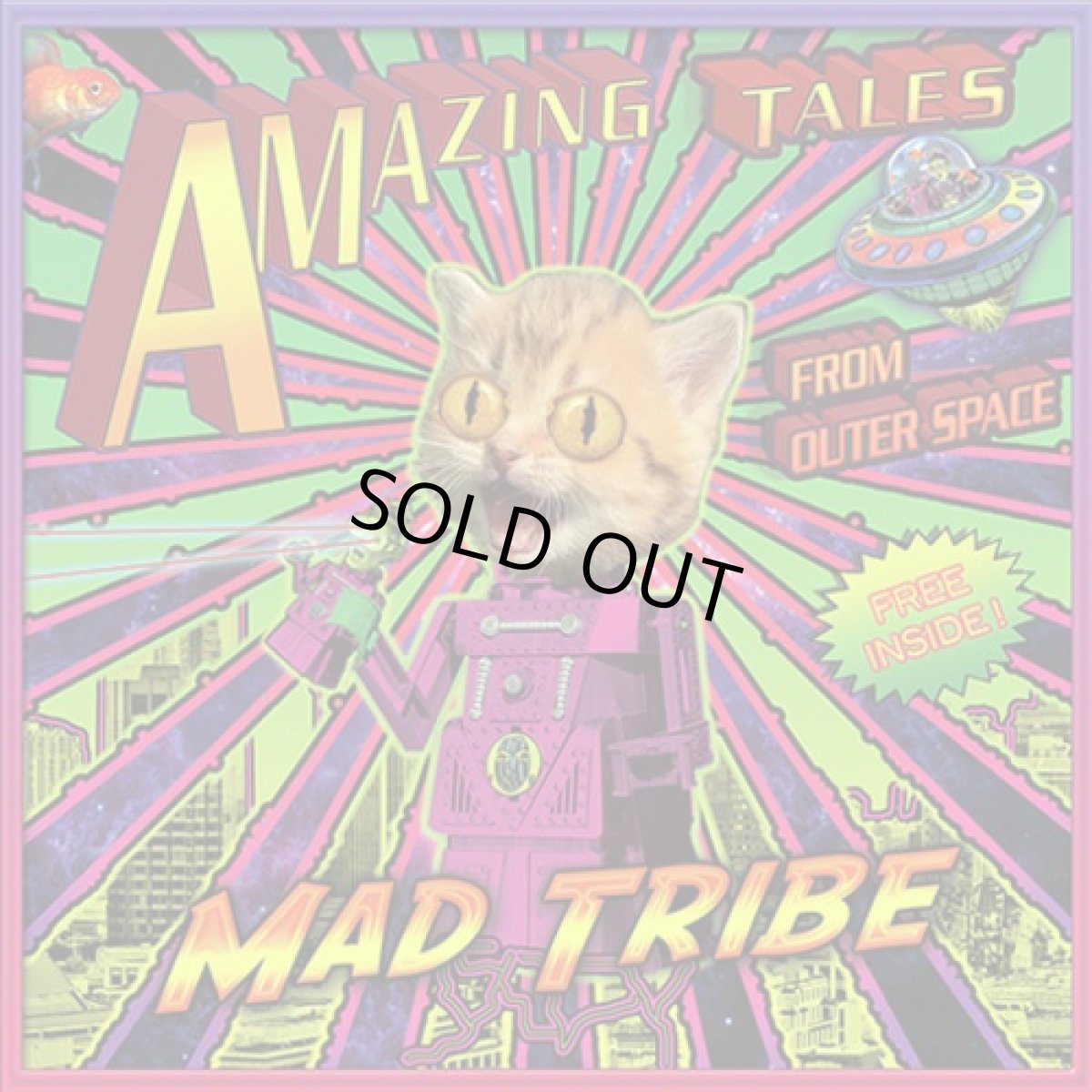 画像1: CD「MAD TRIBE / Amazing Tales From Outer Space」【フルオン／PSYトランス】 (1)