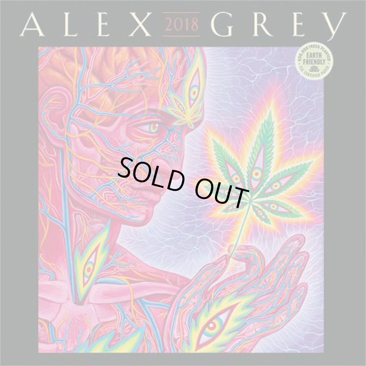 画像1: ALEX GREY 2018年カレンダー (1)