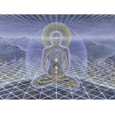 画像2: ALEX GREY タペストリー「Theologue」 (2)