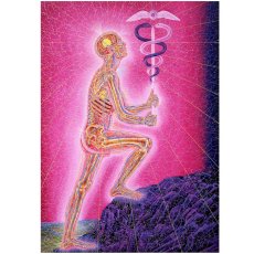 画像1: ALEX GREY タペストリー「Journey of the Wounded Healer (Panel 3) 」 (1)