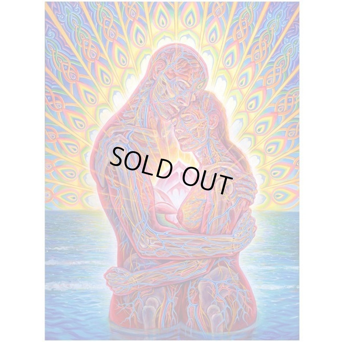 画像1: ALEX GREY タペストリー「Ocean of Love Bliss」 (1)