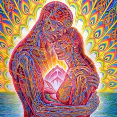 画像2: ALEX GREY タペストリー「Ocean of Love Bliss」 (2)