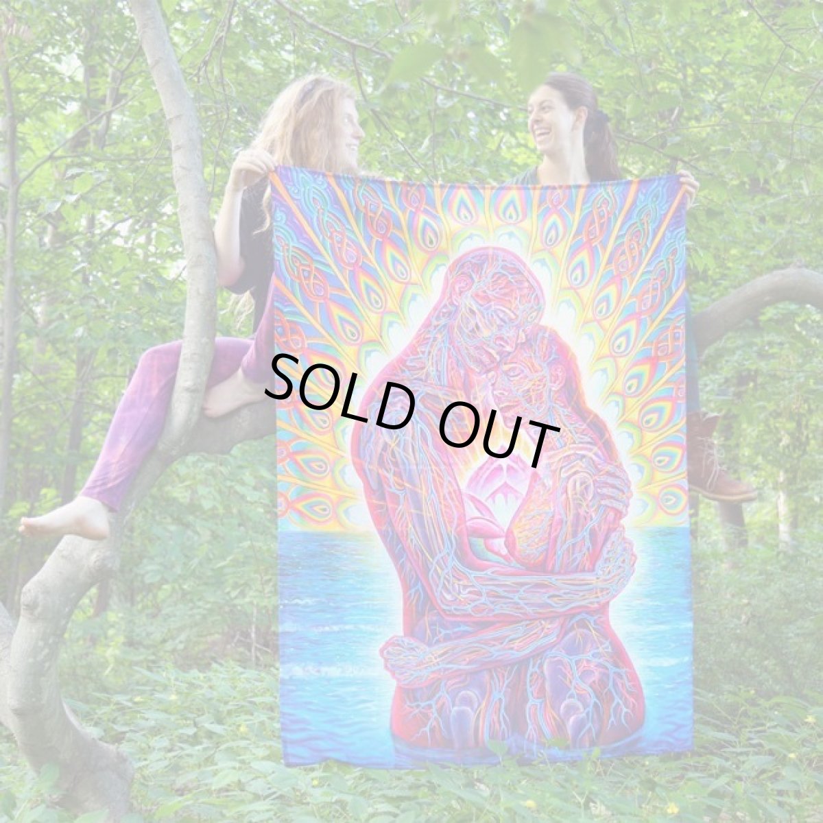 画像3: ALEX GREY タペストリー「Ocean of Love Bliss」 (3)