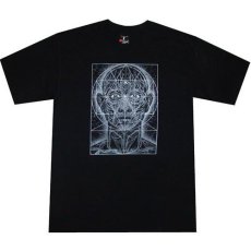 画像1: ALEX GREY メンズ・Tシャツ「Human Geometry」 (1)