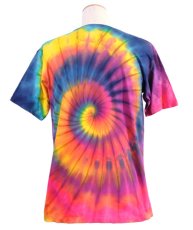 画像2: GRATEFUL TIE-DYE FACTORY メンズ・半袖Tシャツ（Lサイズ） (2)