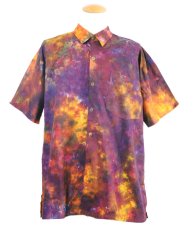 画像1: GRATEFUL TIE-DYE FACTORY メンズ・半袖シャツ (1)