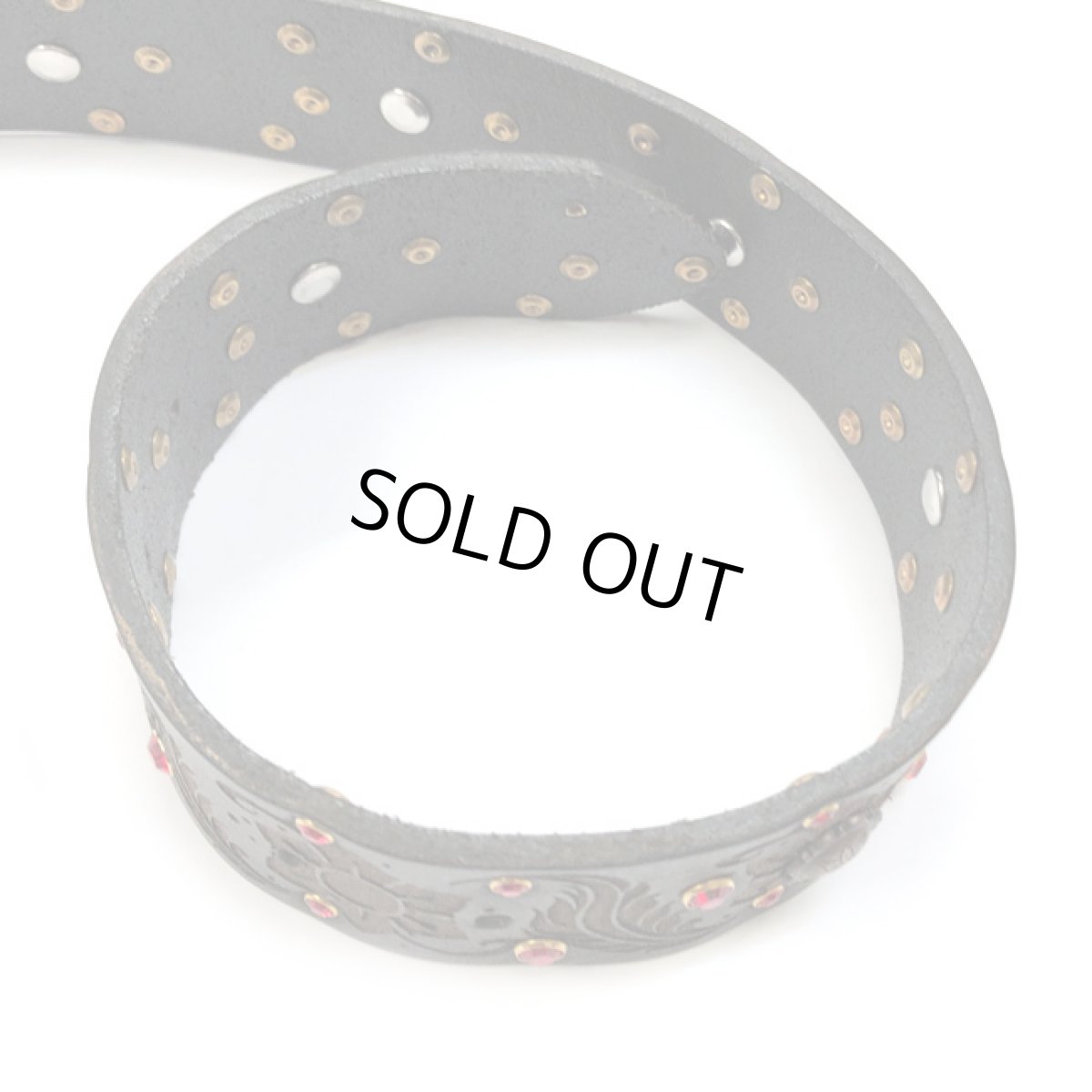 画像4: Chill Out Planet ハンドメイドレザーベルト（M サイズ） (4)