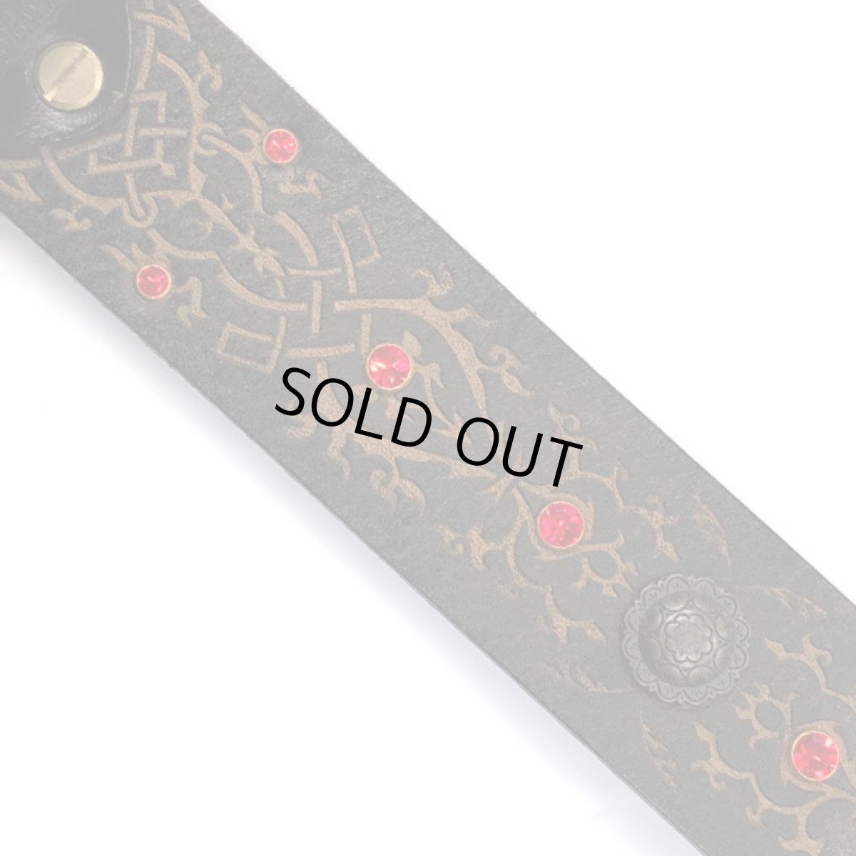 画像4: Chill Out Planet ハンドメイドレザーベルト（L サイズ） (4)