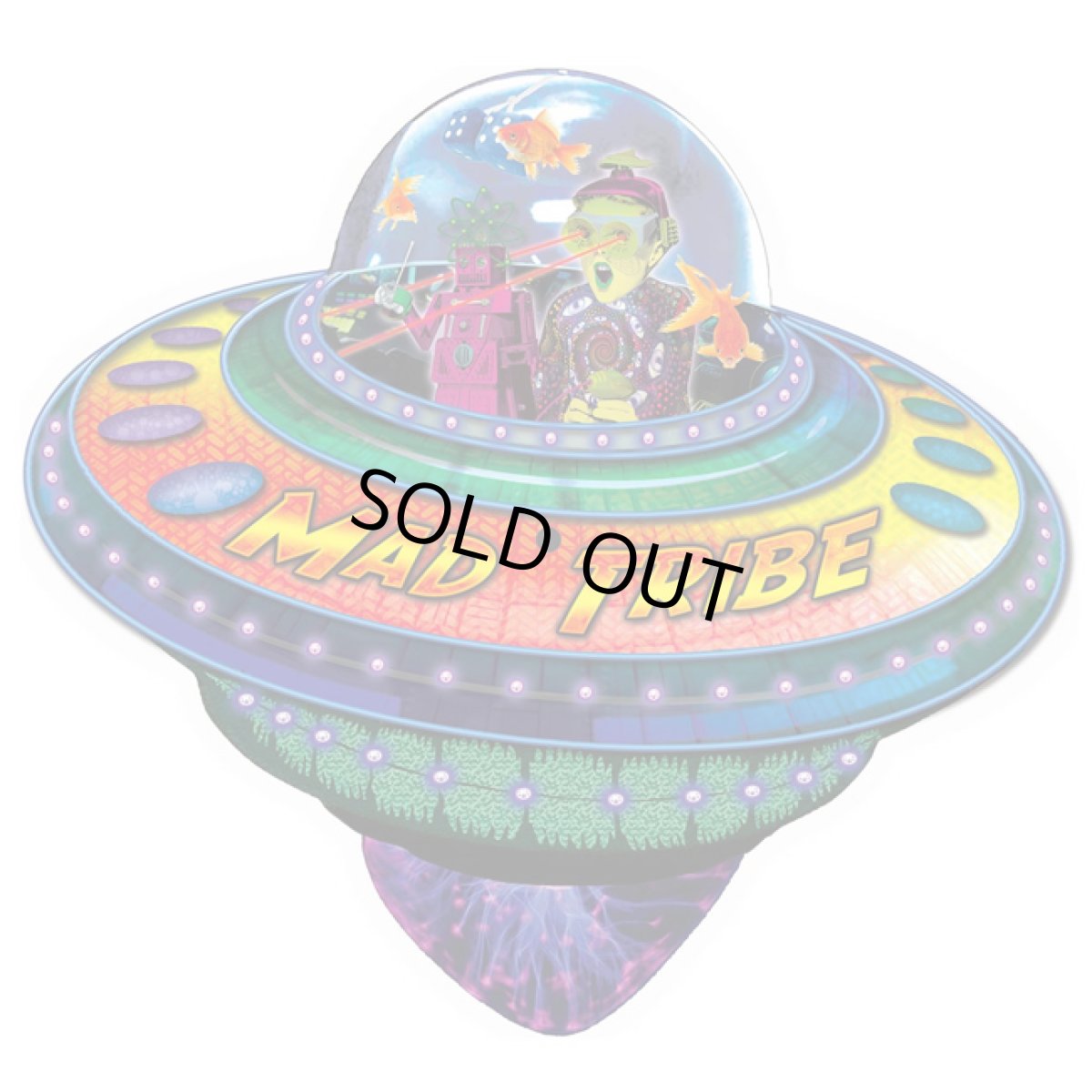 画像3: MAD TRIBE - Out of this World ／ UFO Shaped Picture Disc (3)